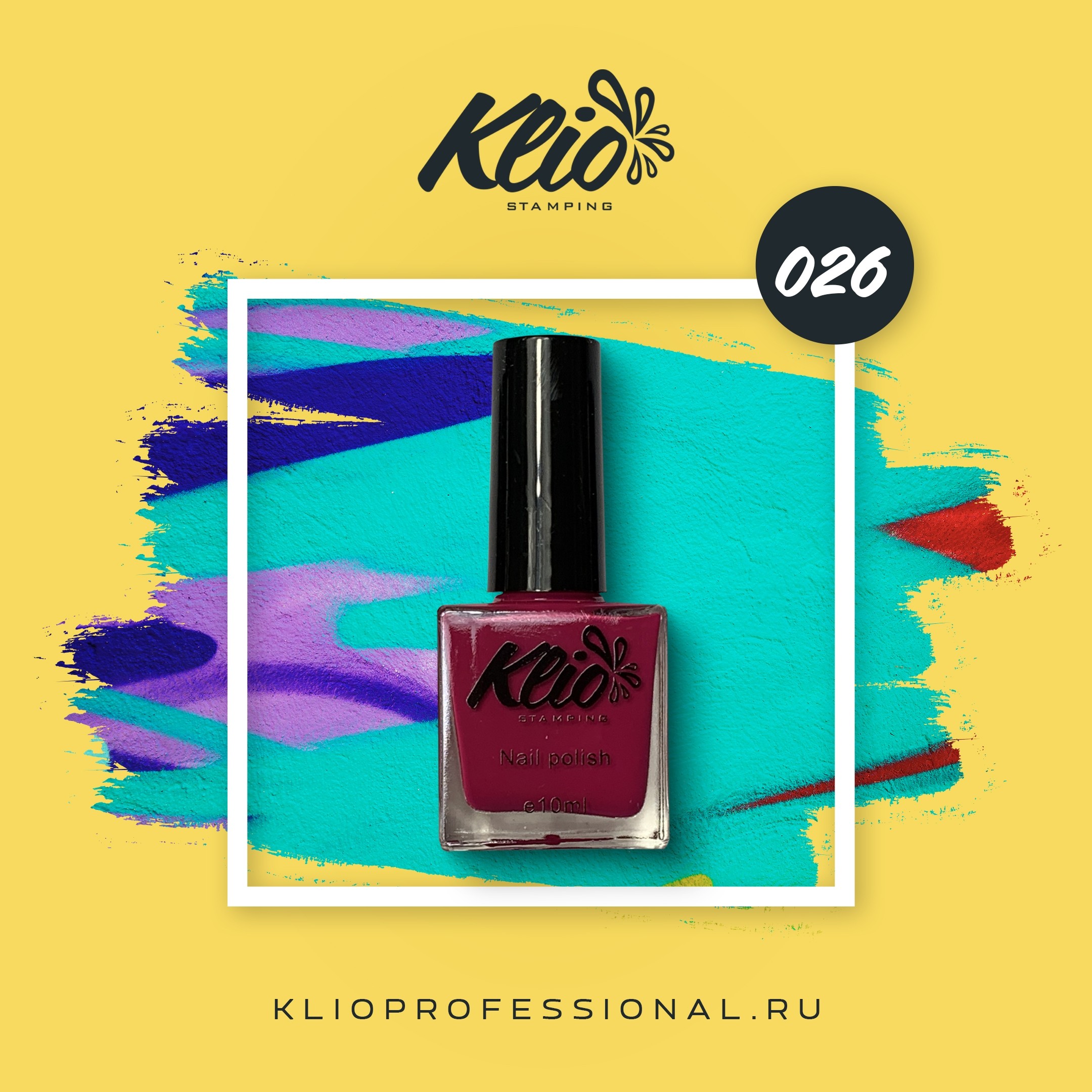 Stamping Farbe 026 von Klio