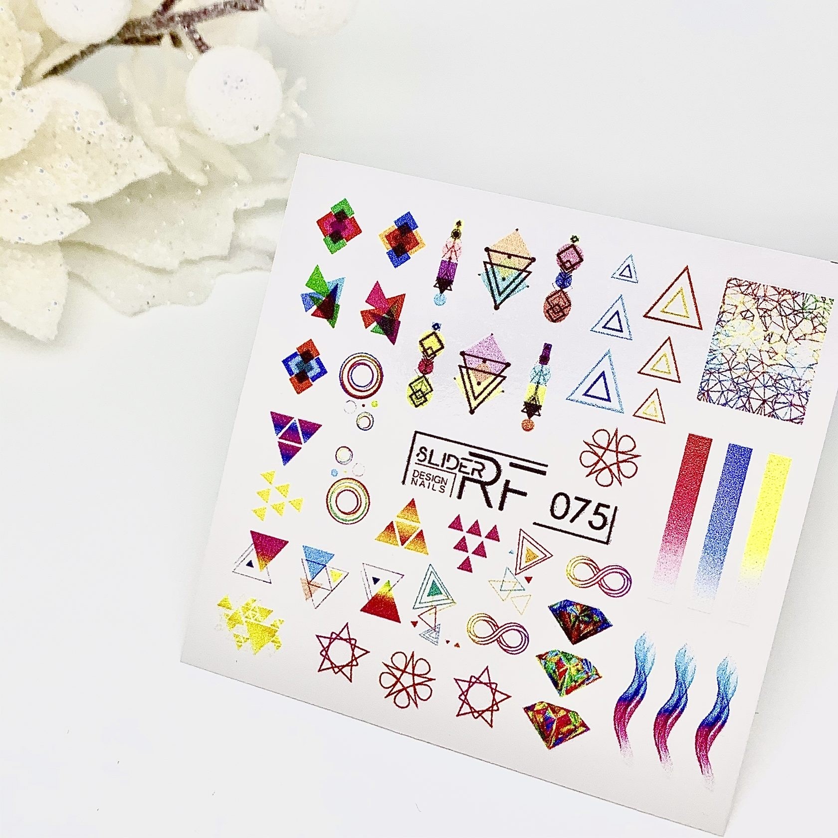 Sticker Design RF075 (Wasserlösliche Aufkleber) Слайдер