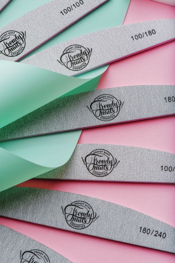 Sandnagelfeile 100/100 Grit von Trandy Nails
