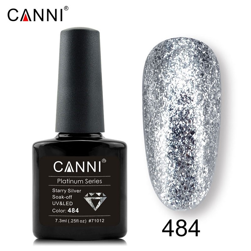 Platinum Line UV/LED Gel Lack " Starry Silver"