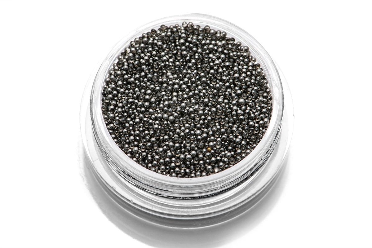 Caviar Beads Graphit Gr.0,6-0,8