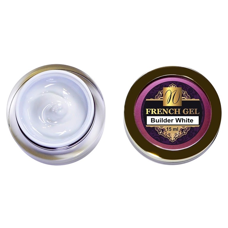 Aufbau French Gel "Builder White" 15ml
