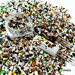 Nailart Pailletten "KAMUFUBI"