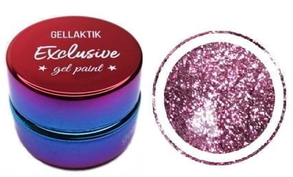 Glitter Gel "Flieder-Rosé" von GLK "Exclusive"