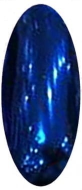 Chrom Pulver Pigment (Spiegel Effekt) "blau"