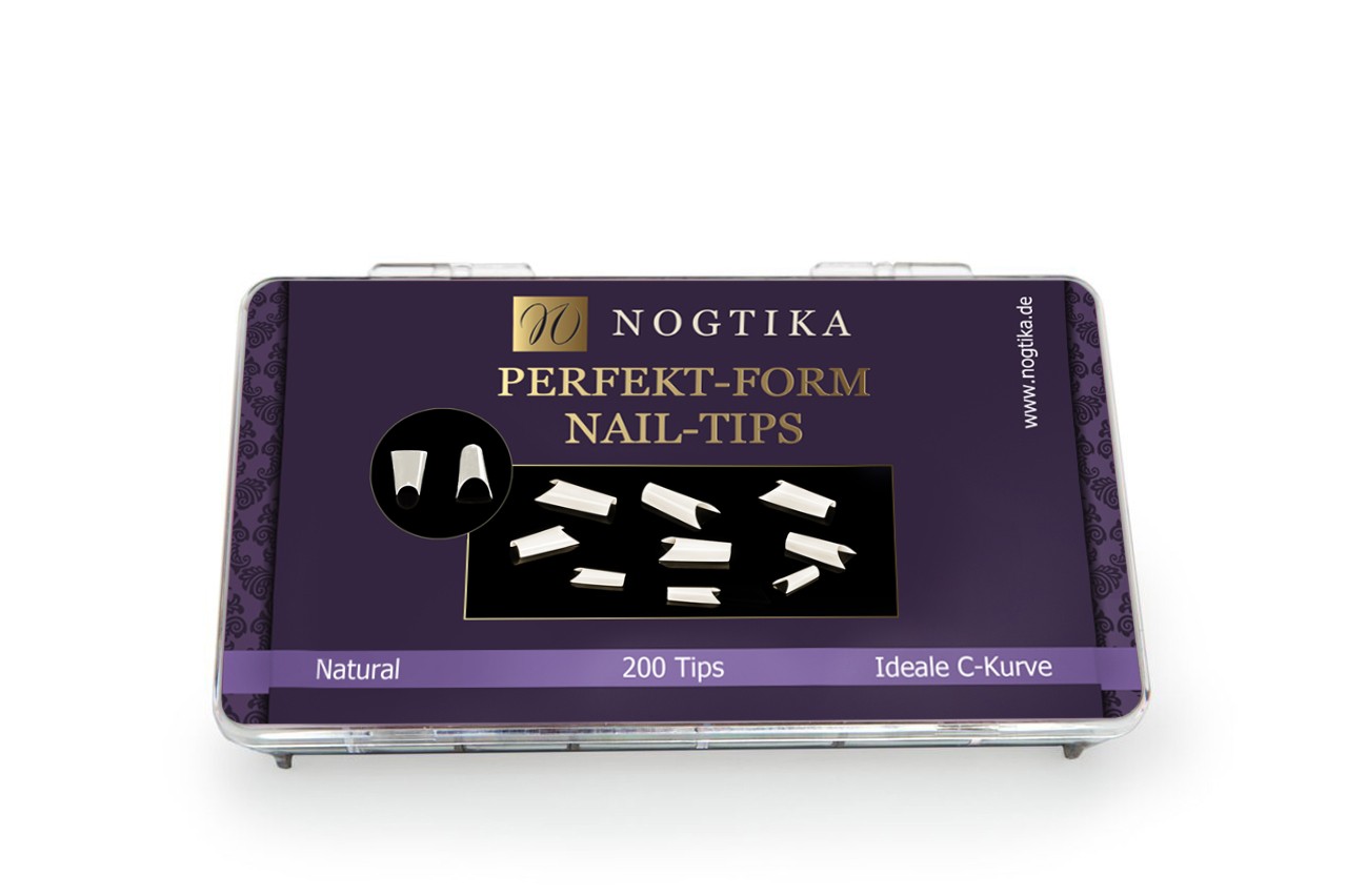 Nageltips mit idealer C-Curve natur 200 Stk.