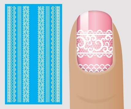 Wasser Sticker Motiv Spitze