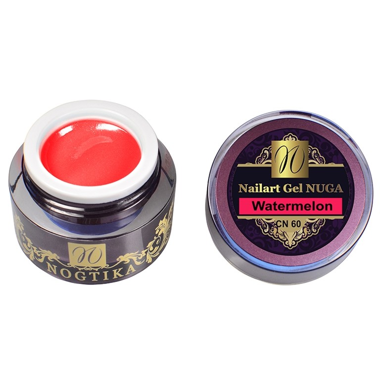 Nailart Farbgel NUGA (ohne Schwitzschicht) "Watermelon" 