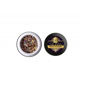 Glittergel mit Pailletten "Gold" 5ml