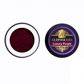 Glitter Gel "Luxury Purple" 5ml