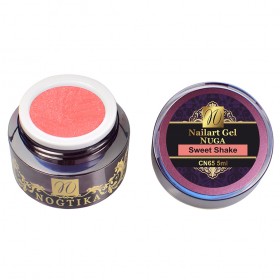 Nailart Farbgel NUGA (ohne Schwitzschicht) "Sweet Shake" 